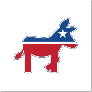 Democrat Donkey Posters and Art